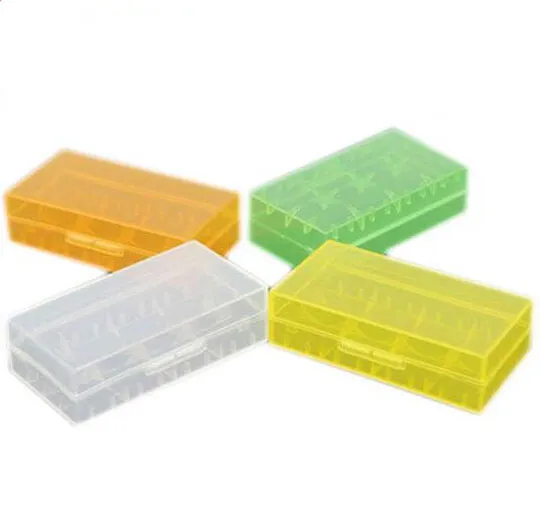 18650 Batterijbox opbergdoos plastic batterij opslag container pack 2*18650,4*18350 of 4*16340 voor ecig mechanische mod batterij