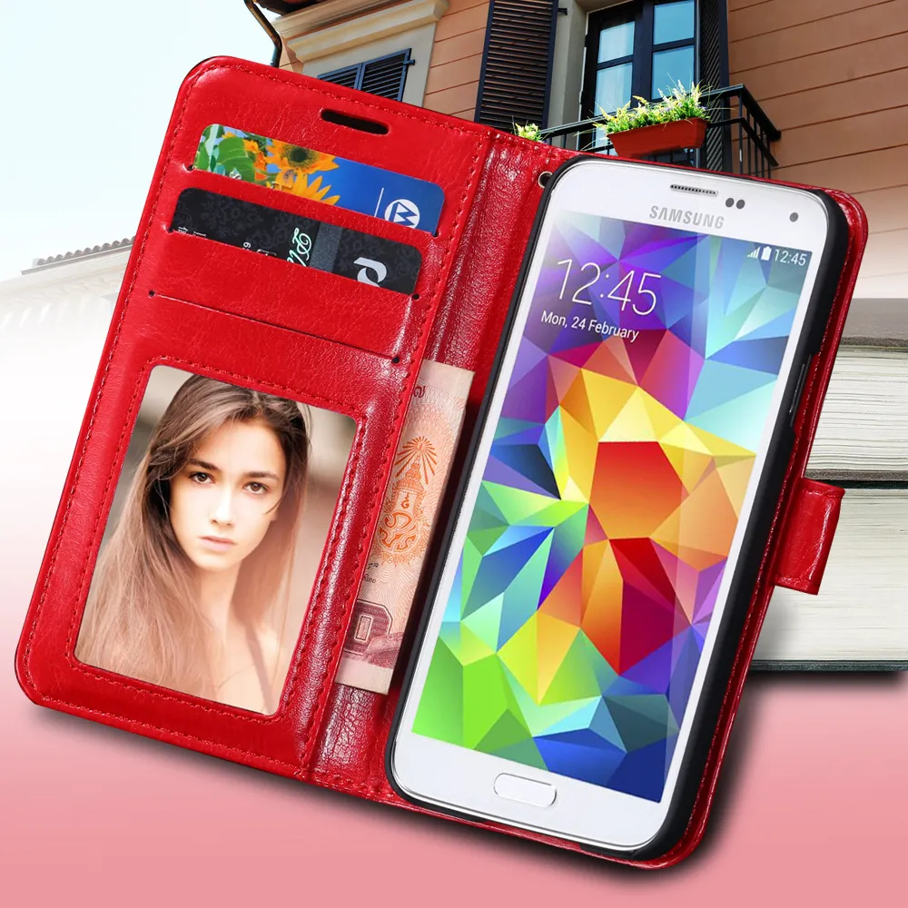 For iPhone 12 11 PRO XS MAX XR Phone Case PU Wallet Cases with Photo Frame Slot Leather Case Covers for S10 S10 PLUS Note 9 S9 PLUS Note20