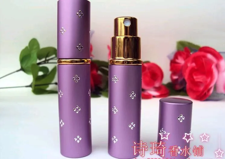 5ml Perfume Bottle Travel Perfume Atomizer Refillable Spray Empty Bottle Top quality in stock Fedex DHL fast shipment up