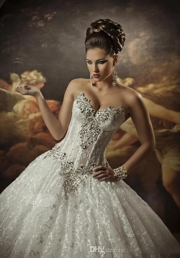 Dramatic online ball gown