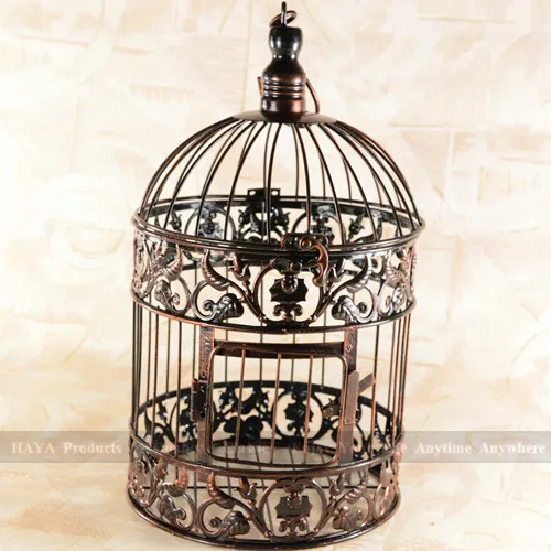 Wholesale Classic White Decorative Bird Cage For Wedding Metal Caged