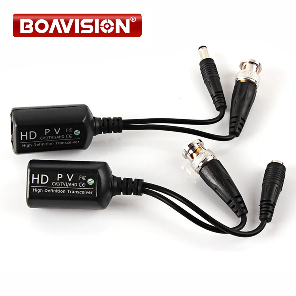 1CH Video Transmitter Video Balun 720P&1080P HDCVI AHD/HDTVI Camera BNC Connector TO RJ45 Transceivers Adapter