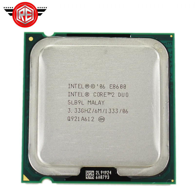 Intel Core 2 Duo E8600プロセッサSLB9Lデュアルコア3.33GHz FSB1333MHzデスクトップLGA 775 CPU