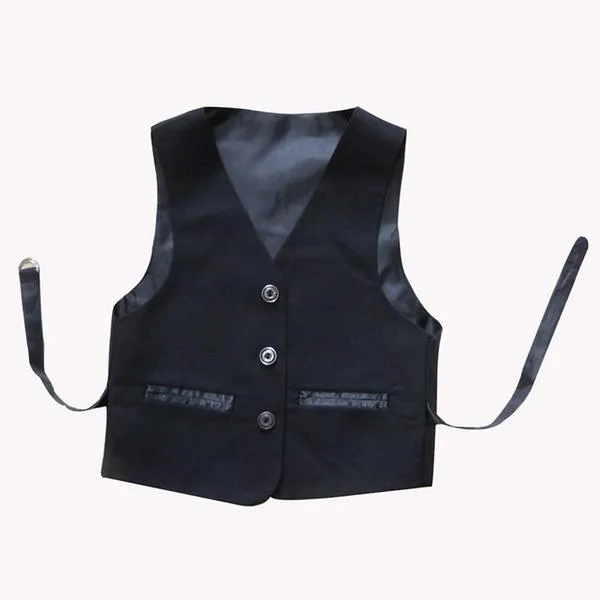 Jongen smoking pak vest shirts stropdas of strikje bruiloft pakken jurk 5 stuks set / 