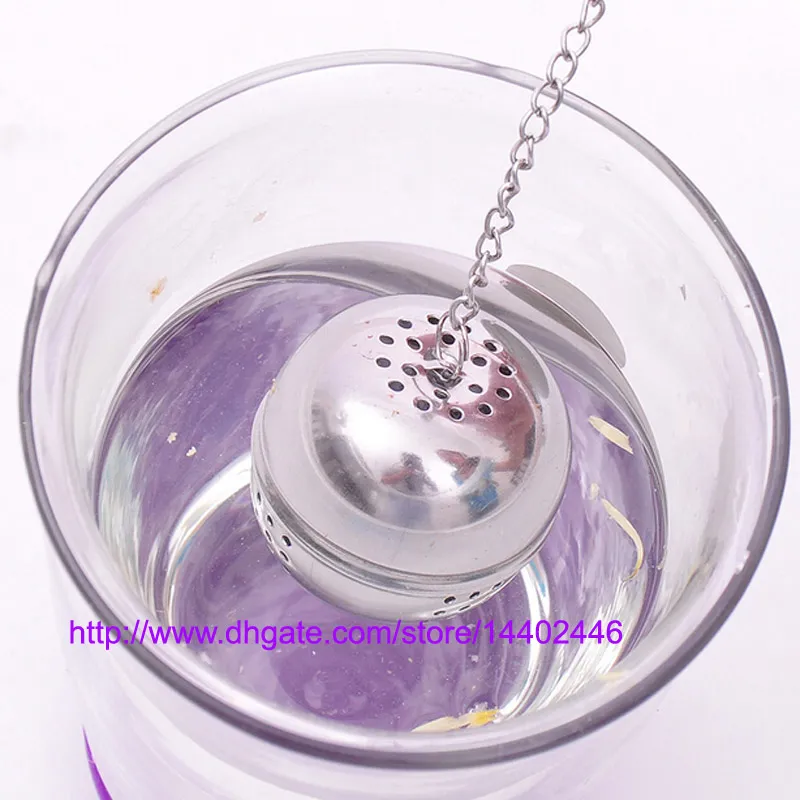 Hot Sale Rostfritt Stål Verktyg Smaksatt bollar Filter Väskor Tea Balls Kök Gadgets Tea Balls Ball