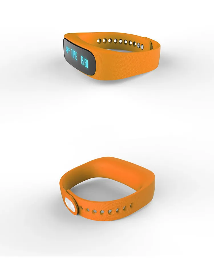 Smart Wristband E02 Bluetooth Waterproof Sports Wristband With Fitness Tracker Health Bracelet