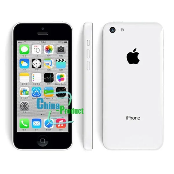 Original Apple iPhone 5C Unlocked Mobile Phone 1G/32GB Dual-Core IOS 8 Retina 4.0" IPS 8MP 1080P GPS WIFI 3G WCDMA Smartphone 002849