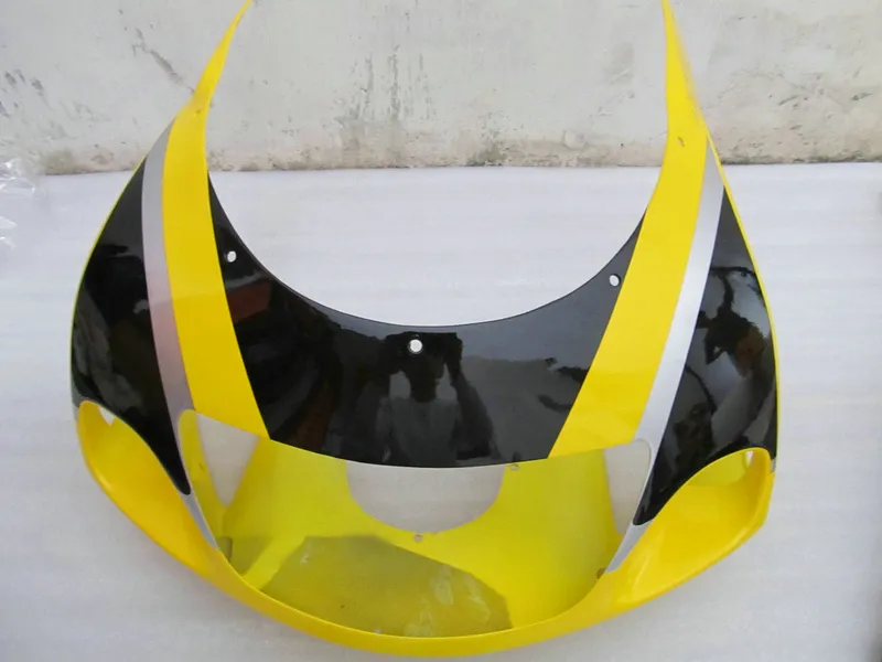 ABS full fairing kit for SUZUKI GSXR600 GSXR750 1996 1997 1998 1999 2000 GSXR 600 750 96-00 yellow black plastic fairings GB22