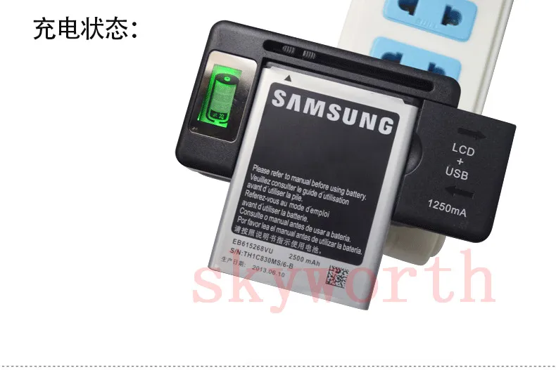 범용 LCD 화면 USB AC 전화 배터리 리튬 이온 홈 벽 독 충전기 삼성 갤럭시 S4 S5 S6 가장자리 참고 3 4 Nokia 휴대 전화