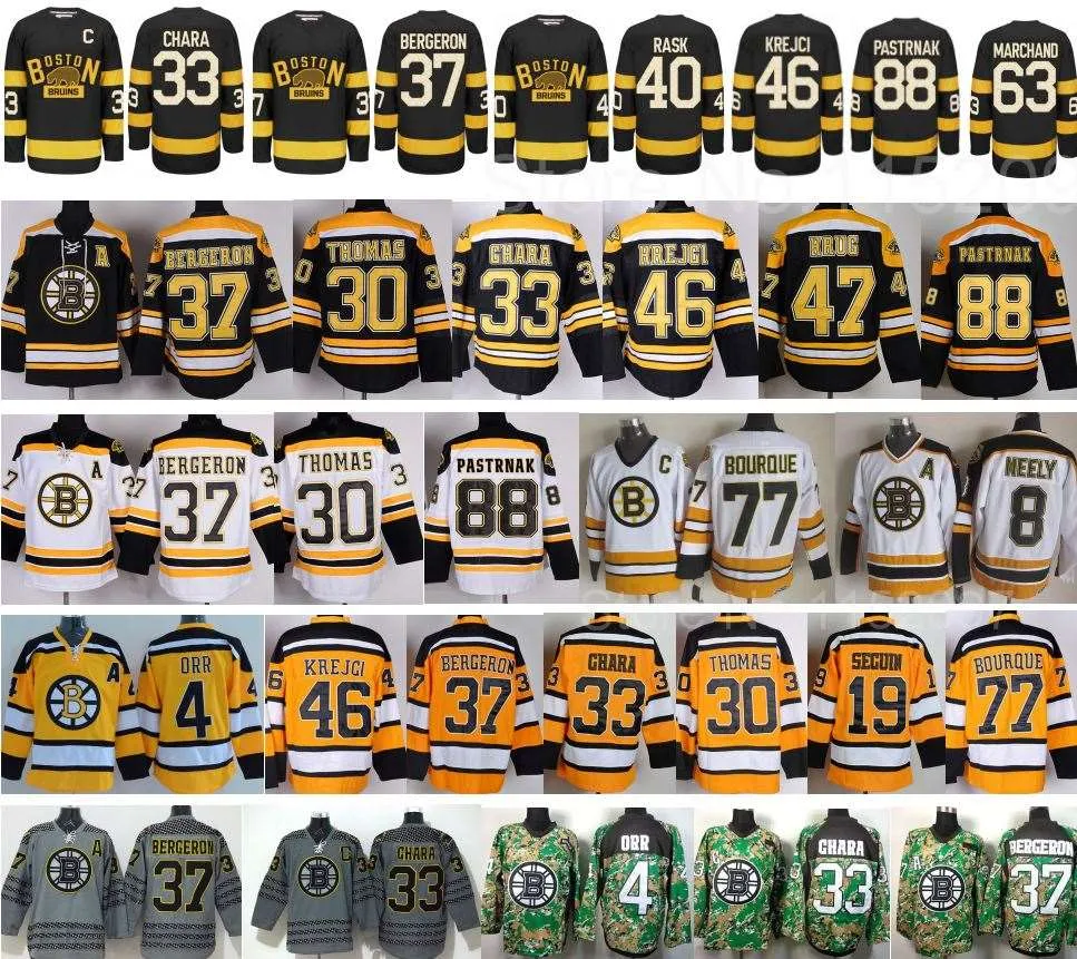 Boston Bruins Winter Classic Jerseys 2016 Hockey,4 Bobby Orr,Zdeno Chara,Patrice Bergeron,Tuukka 