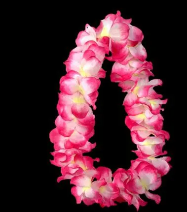 decorazione della ragazza pon pon della festa nuziale collana di fiori hawaiani ghirlande erba gonne accessori collana fiori artificiali regalo trasporto di goccia