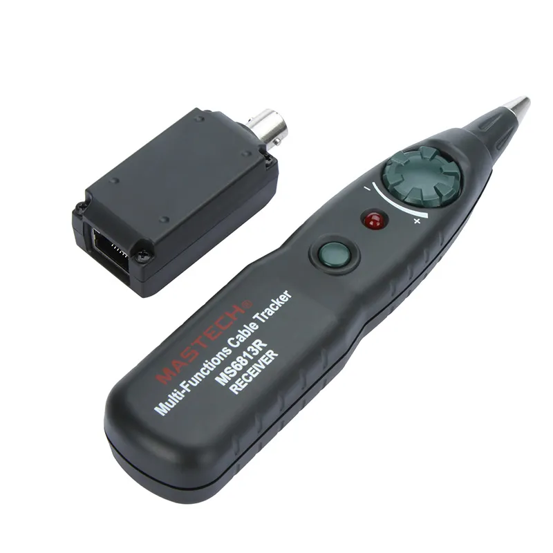 Freeshipping multifunktionell handhållen nätverkskabel TESTER Tråd Telefonlinje Detektor Tracker BNC RJ45 RJ11