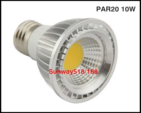 Dim E27 Led Ampüller 10W 20W 30W PAR20 par30 par38 Led Parça Lamba Ampul AC 85-65V CE ROHS değiştirin Spot Işık Led