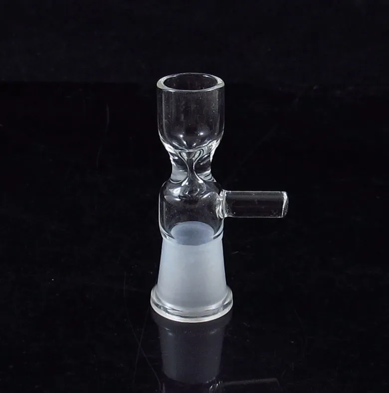 Feminino tigela de vidro bocal de fumaça de água bongo coletor de cinzas bubbler frete grátis atacado 14mm e 19 MM