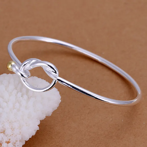 10pcs/lot hot gift factory price WHOLESALE NEW 925 STERLING SILVER Tai Chi BRACELETS BANGLE JEWELRY 1290