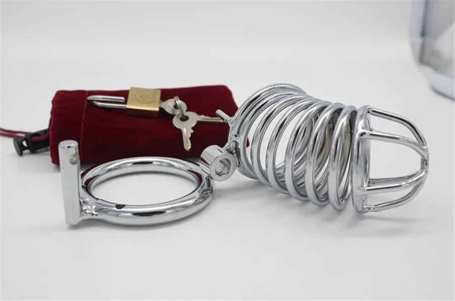 Pénis dispositif Cage cathéter urétral ceinture en métal coq Cage adulte jouets sexuels pour hommes, produits sexuels en solde6957131