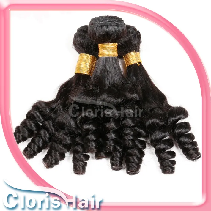 Aunty Funmi Extensions Bouncy Spiral Romance Curls Unprocessed Malaysian Virgin Spring Curly Human Hair Weave 3 Bundles Deals2140752