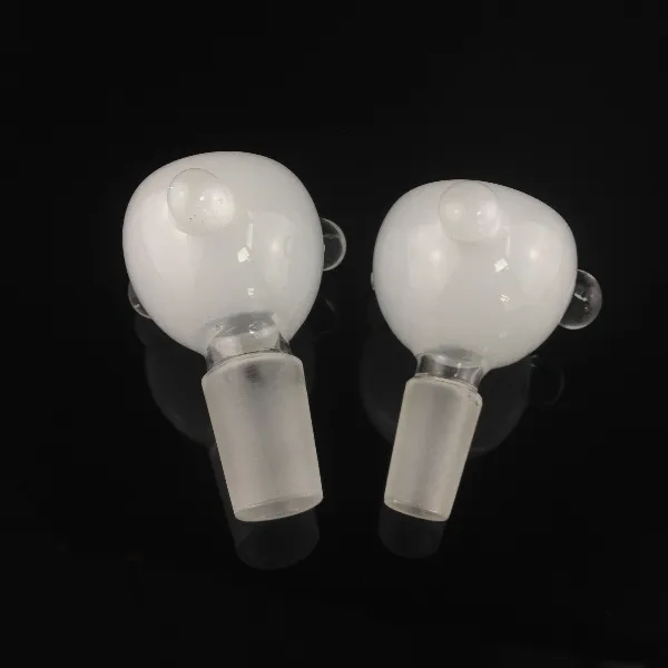 Milky Glass Bowb Tuyaux Fumeurs Fabricant Classics sur Bols 14.5 18.8mm Joint mâle pour tuyau d'eau de l'tilleuil féminin