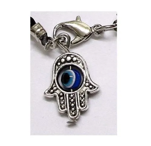 Heta! 50st Hamsa Hand Black String Evil Ögon Lucky Andlig Armband Succes Protection