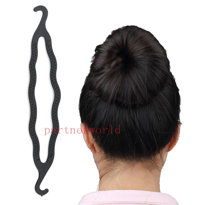 Magic Hair Pony Tail Maker Kunststoff Haar Styling Dutt Maker Shaper Zopf Halter Clip Twist Tool Haar Twist Styling Clip 3000 Stück