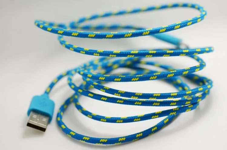 1 متر 3ft 2 متر 6ft 3 متر 10ft تمديد مايكرو usb الألياف مضفر شاحن كابل بيانات اضافية طويلة النسيج حك شحن الحبل ل الهاتف المحمول الذكي