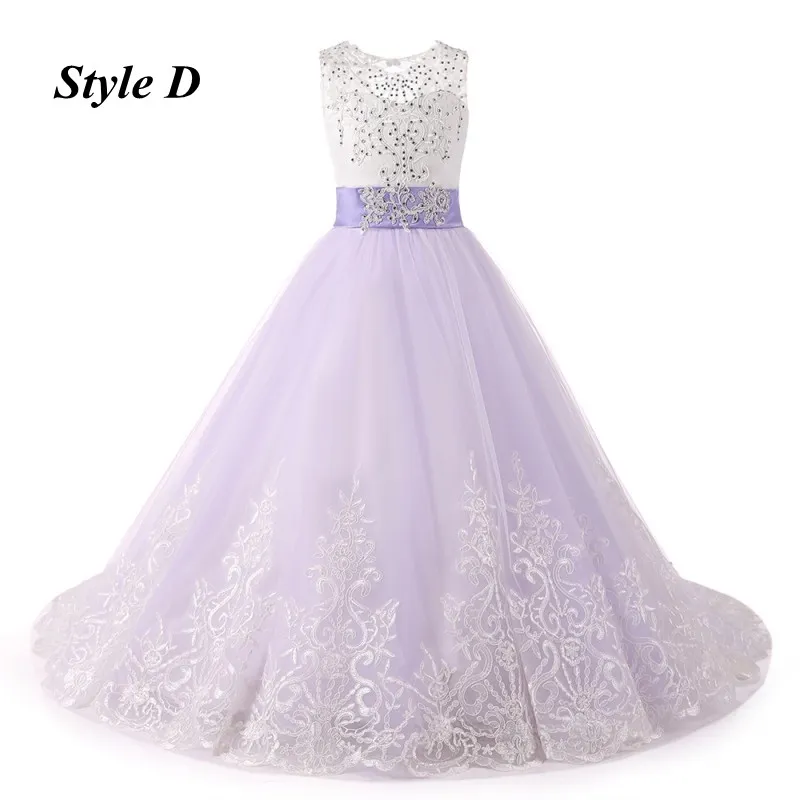 Two Piece Handmade Pageant Dresses With Jacket Ball Gowns Girls Flower Girl Holy First Communion Dress For Weddings Formal Gown 20274g