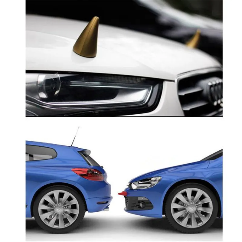 Wholesale car decoration horn car stickers designs car decals 3D Auto decorative sticker atp230