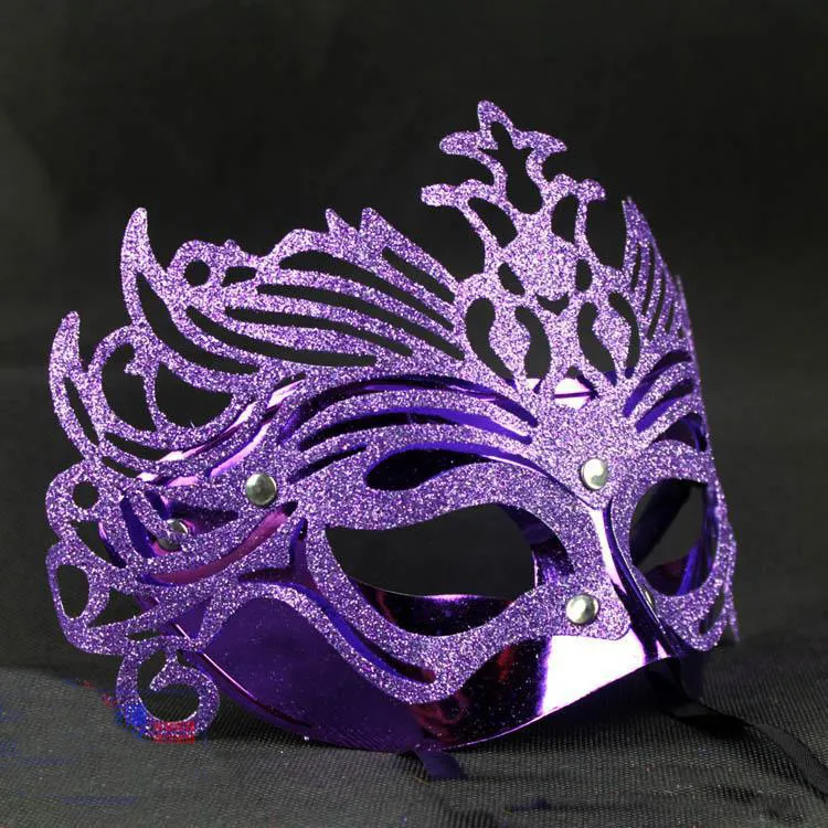 2015 clássico máscara de halloween plating coroa parte máscaras para homens e mulheres máscara de moda para o Natal de Halloween cosplay grande qualidade máscara