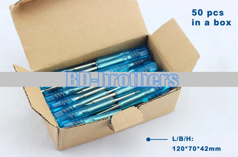 Good Qulity Blue Screwdriver 0.8 Pentalobe /1.5,2.0 Phillips / 1.5 Straight Screwdrivers Tools for i Phone Phone Repair .