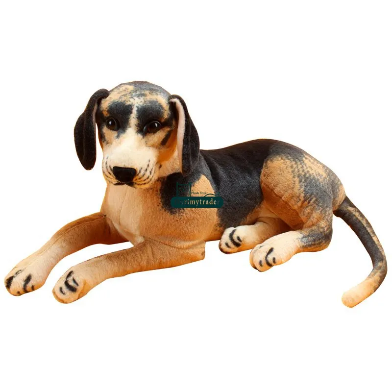 Dorimytrader pop realista sheepdog animal de brinquedo de pelúcia grande recheado macio cães pet boneca de presente de Natal das crianças 27 inch 68 cm DY61845