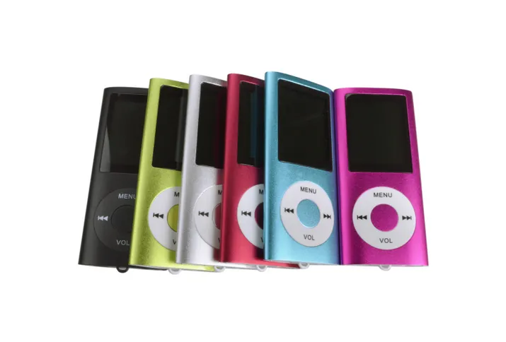 Nuovo 4 ° Genera MP3 MP4 Player Slim 4th 1.8 