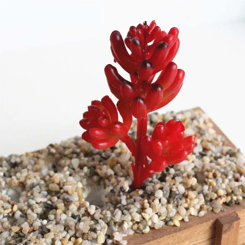 Simulation de fleurs artificielles succulentes à faire soi-même, Mini plantes vertes, Micro paysage, décoration de balcon pour maison, jardin, bureau