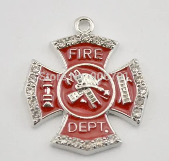 DHgate.com:Antique Fire Department Hand Stamped Ladder Pendants (50pcs ...