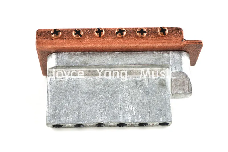 جسر الجيتار الكهربائي البرونزي نظام جسر Tremolo لـ Fender Strat Style Guitar Wholes2809528