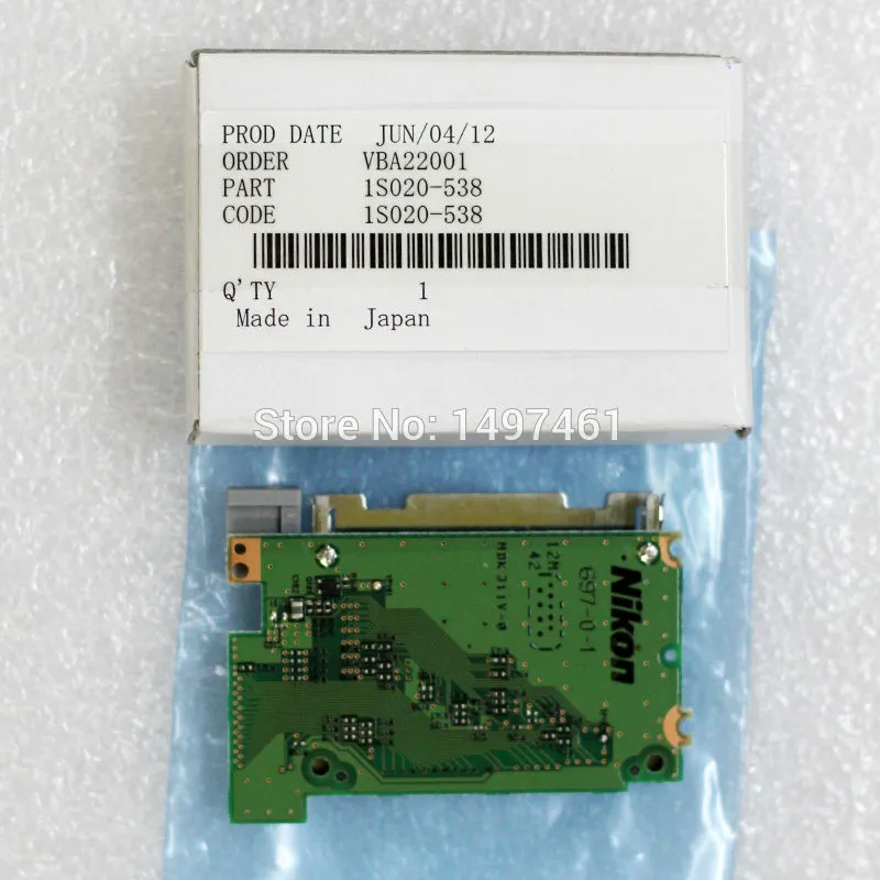 New Original CF Memory Card Board D700 Card Slot Small Pcb Repair Parts For Nikon D700 SLR From