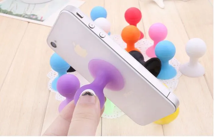 New design innovative items multipurpose cute fashion octopus Holder Stand Sucker bracket for mobile Phone tablet/Can do cable winder