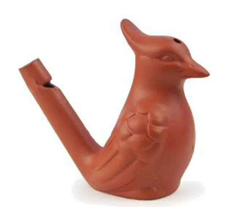 stile vintage uccello acqua fischietti argilla ocarina warbler canzone ceramica cinguettii bambini bagnetto giocattoli