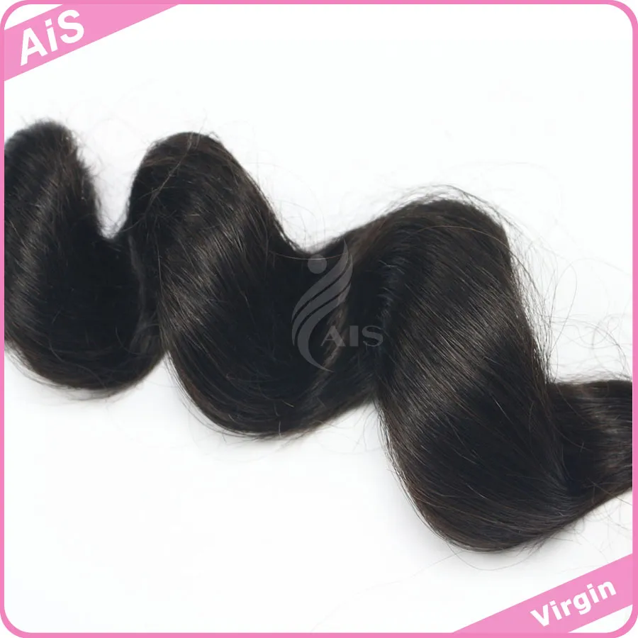 Nowy styl nieprzetworzony 7a Brazylijskie indyjskie włosy Peruwiańskie włosy 3bundles luźne fala splotu do włosów Make Human Hair3192274