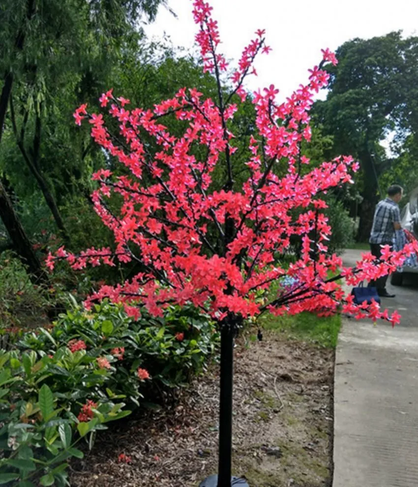 LED Christmas Light Cherry Blossom Tree LED Bulbs 1.8 m Height Indoor or Outdoor Use Drop Shipping Rainproof