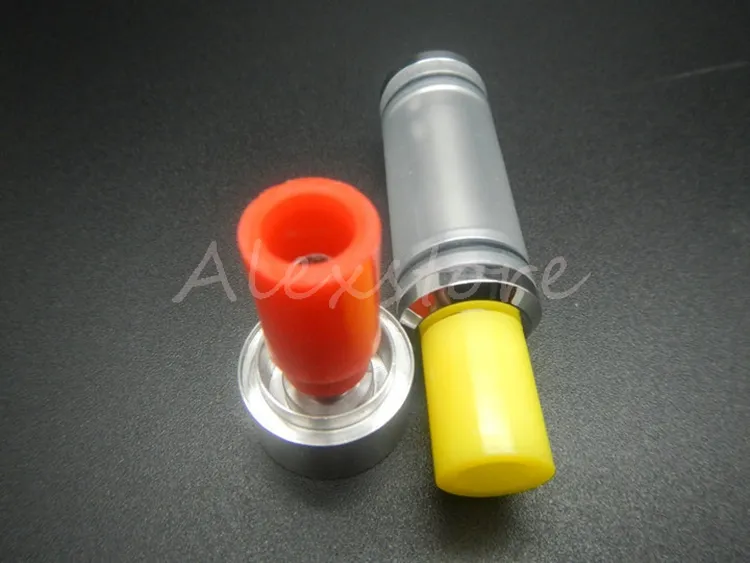 Silicone Mouthpiece Cover Rubber Drip Tip Silicon Disposable Universal Test Tips Cap with Individually Package For 510 thread atomizer