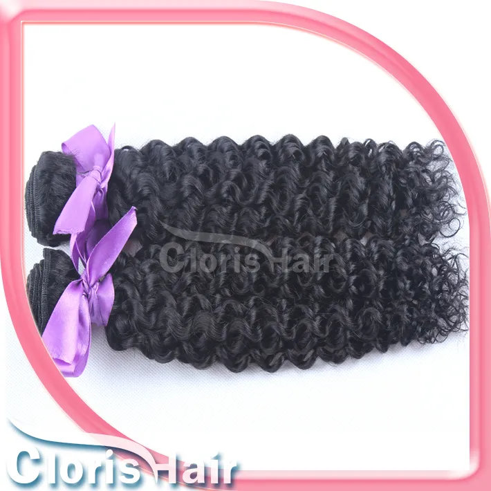 Hot Selling Kinky Curly Malaysian Virgin Human Hair Weave Mixed Length 2 Bundles Weft Best Price Natural Jerry Curly Hair Extensions