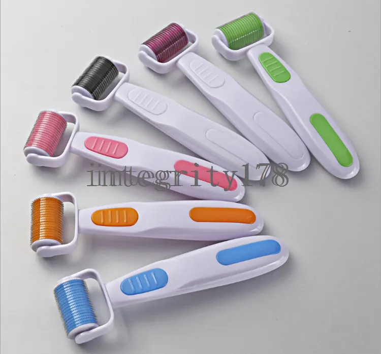 Makeup Tool Cosmetic Dermaroller MNR 1080 Nålar Derma Roller med utbytesmikroneedle Roller Head Skin Beauty Tool