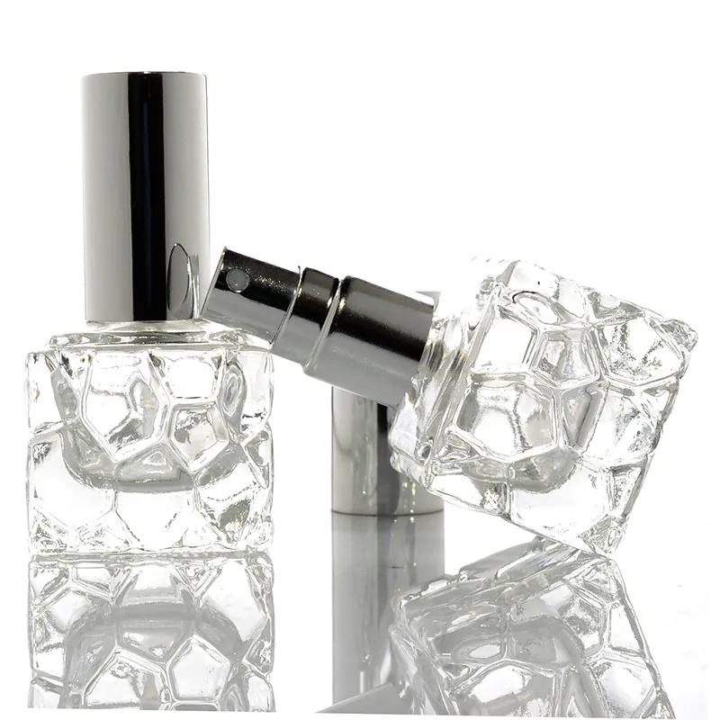 8mlガラススプレーボトル香水バイアル詰め替え可能なパルファムの香り化粧品包装瓶速い船積みF20172484