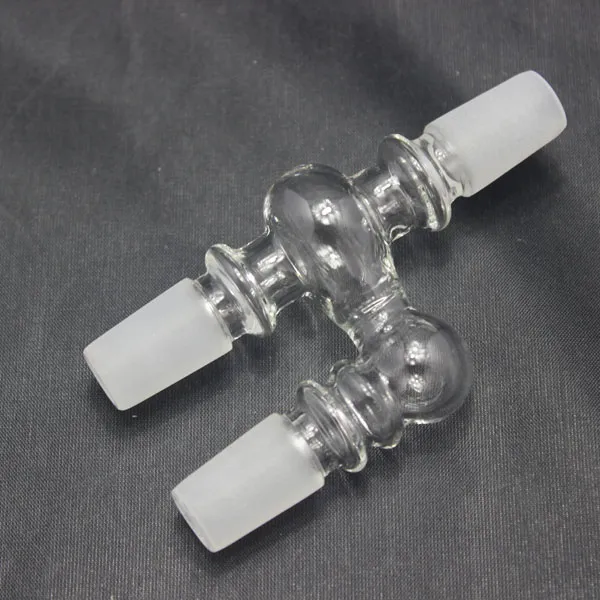 Kit de récupération d'huile de verre avec joint à 90 degrés Joint mâle de 18 mm avec dôme femelle Livré avec clip Keck Clou en verre pour bang en verre