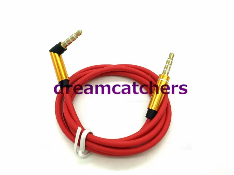 3.5mm estéreo auxiliar AUX Cabo de áudio Auxiliar Auxiliar Extensão do carro 1M 3FT Jack cabo de fio para Samsung MP3 Speaker Computador