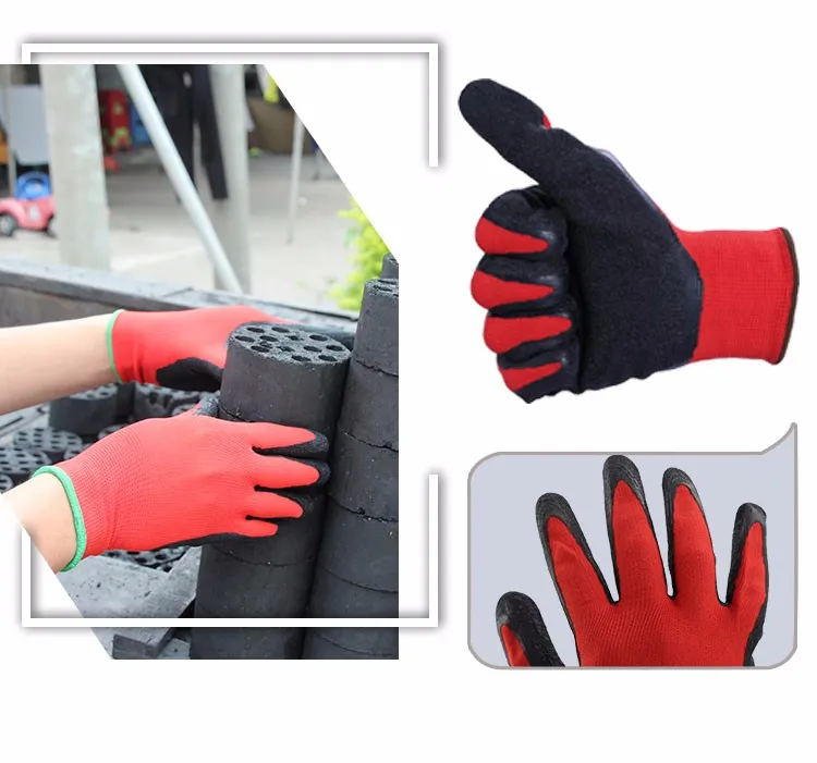 OZERO Work Gloves Stretchy Security Protection Wear Safety Workers Welding For Farming Farm Garden Gloves For Men Women3444124