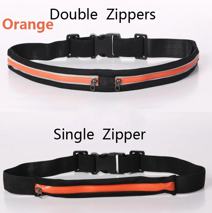 Sport Running Waist Pack Regulowany Torba Telefon komórkowy Trzymać Dla iPhone X 8 7 6S 6 5S 5 Samsung HTC LG