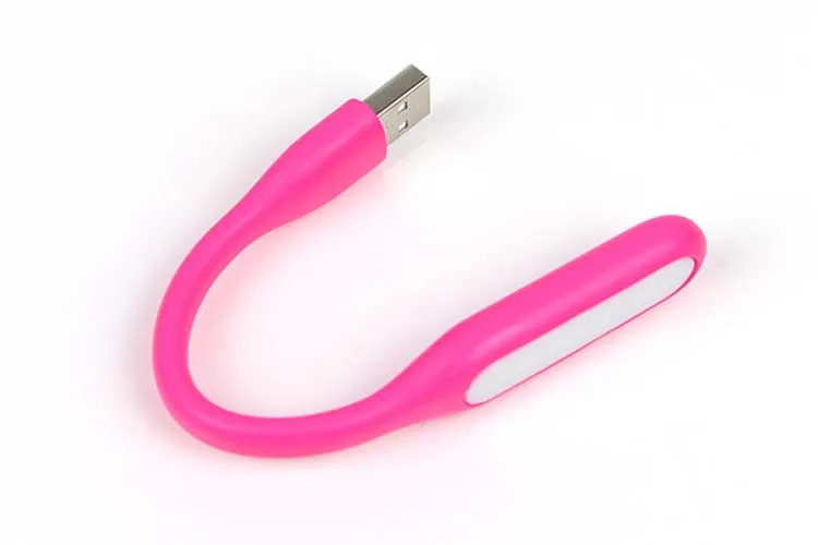 Rápido frete moda colorido mini led luz fácil transportar mover 40ma 1.2w multicolors girar levou luz USB