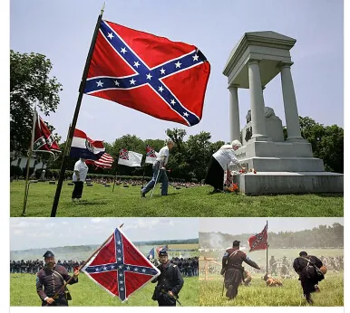 Flagge der Konföderierten, bedruckte Flagge des Südlichen Krieges, Flagge des Bürgerkriegs der Konföderierten, 5 x 3FT3073776