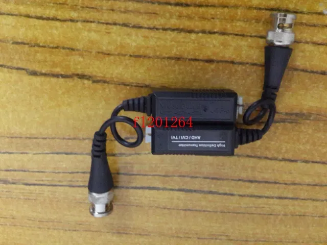 500 adet / grup Ücretsiz kargo Yeni varış Pasif Video Balun UTP Transivers / cctv balun video HD TVI Için konnektör / CVI / AHD adpater